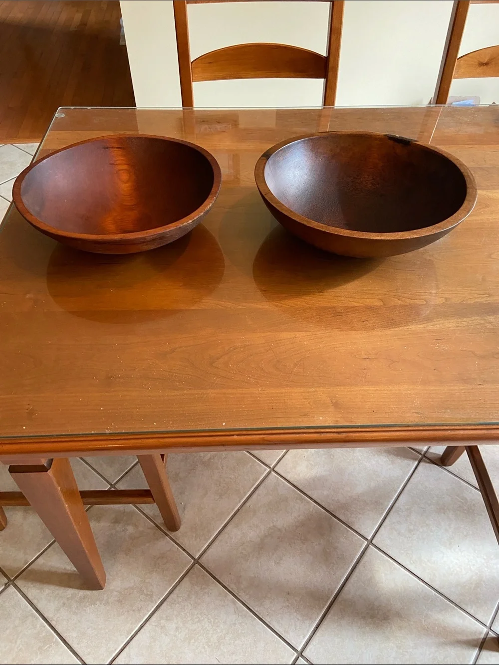 Two Fabulous Munising Master Bowls Featuring Two Generations of American Crafts